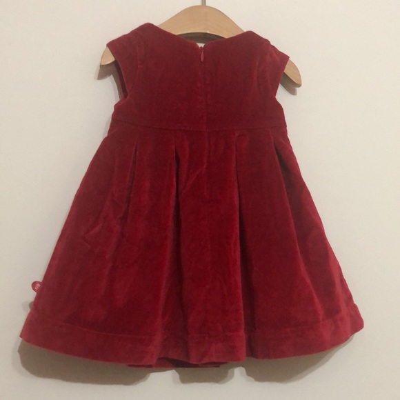 Christmas dress from OBaïBi Okaidi baby ,Size 12 months. - Picture 7 of 10